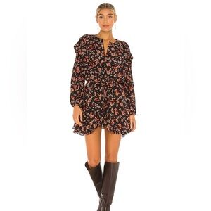 Free People Flower Fields Mini Dress - EUC
